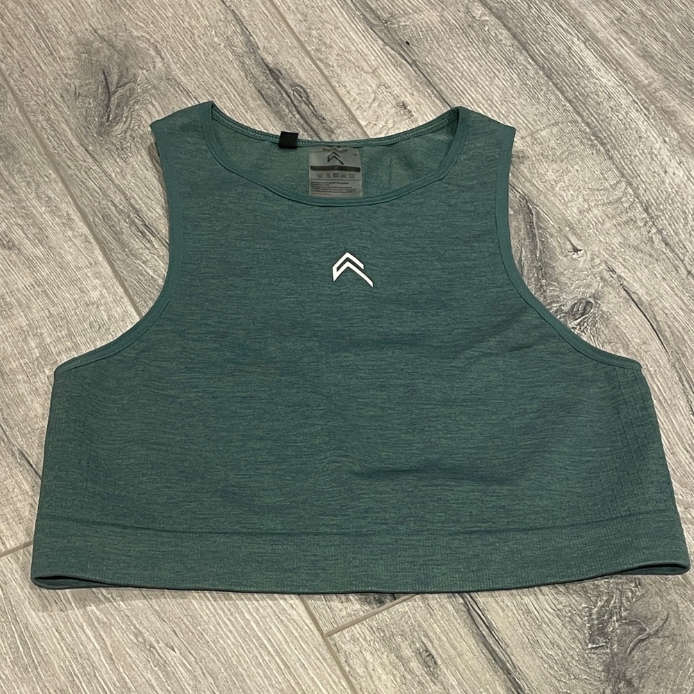 Oner Active Teal Marl Tank Top